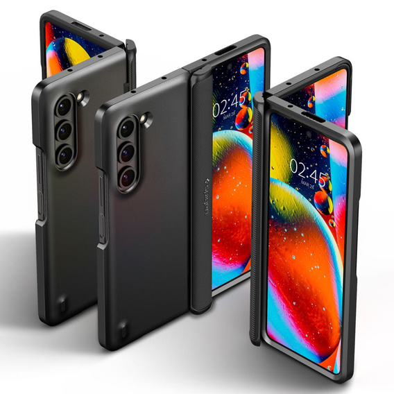 Etui Spigen do Samsung Galaxy Z Fold 5, Slim Armor Pro, Czarne