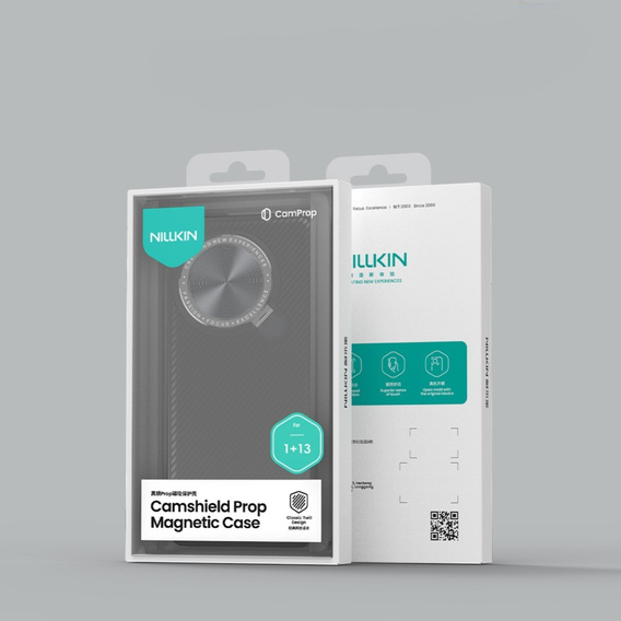 Etui do OnePlus 13, pancerne Nillkin, CamShield Prop, do Magsafe, czarne