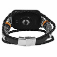 Pasek Skórzany do Huawei Watch Fit 4 / 4 Pro / 3, Czarny