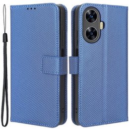 Etui z klapką do Realme C55, Wallet, Smart Magnet, niebieskie