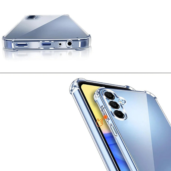 Etui do Samsung Galaxy A16, Dropproof, przezroczyste