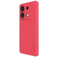 Etui NILLKIN do Xiaomi Redmi Note 13 5G, Obudowa Super Frosted Shield Case, Czerwone