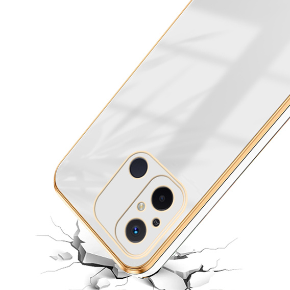 Etui do Xiaomi Redmi 12C, Glamour CamShield, białe