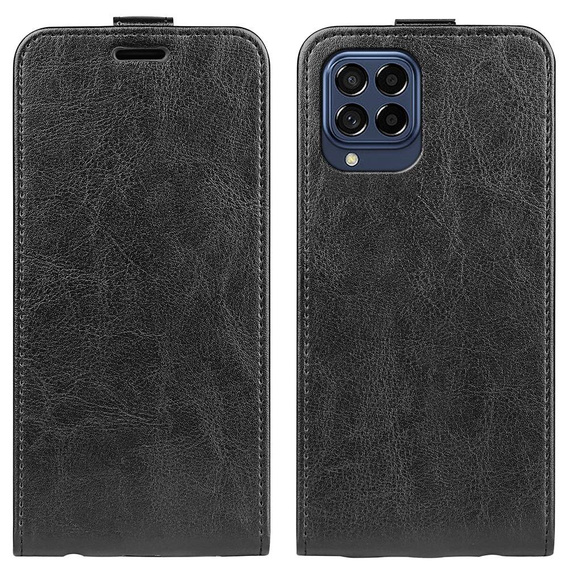 Etui z klapką do Samsung Galaxy M33 5G, Flip, czarne