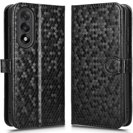 Etui z klapką do OnePlus Nord 5, Wallet Rhombus, czarne