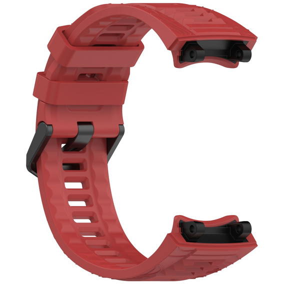 Pasek Silikonowy do Amazfit T-Rex 3, Czerwony