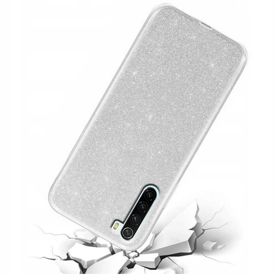 Etui Glitter Case do Xiaomi Redmi Note 8T, Silver