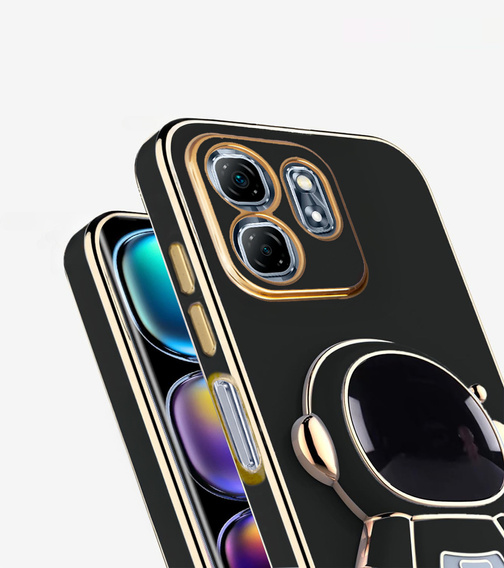 Etui do Infinix Hot 50i 4G, Astronaut, czarne