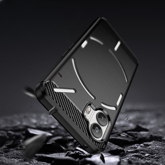 Etui do Nothing Phone 2, Karbon, czarne