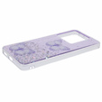 Etui do Xiaomi 13T / 13T Pro, Glitter Butterfly, fioletowe