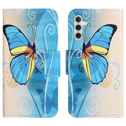 Etui z klapką do Samsung Galaxy M15 5G, Wallet, Butterfly