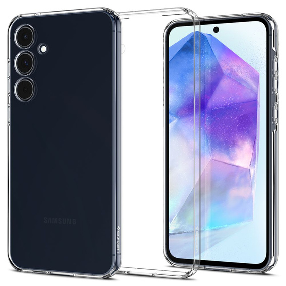 Etui Spigen do Galaxy A55 5G, Liquid Crystal, przezroczyste