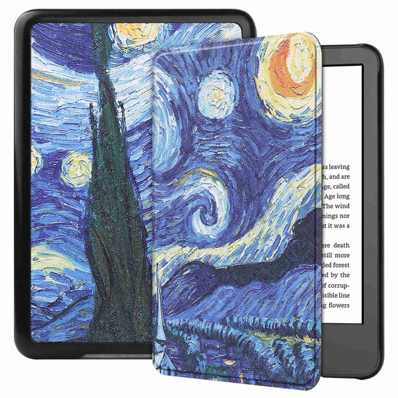 Etui do Kindle 11, Smartcase, oil painting