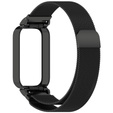 Bransoleta Milanese do Xiaomi Smart Band 9 Active / Xiaomi Redmi Band 3, Czarna