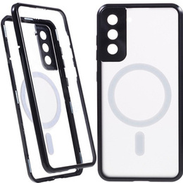 Etui Magnetic Dual Glass MagSafe do Samsung Galaxy S21, czarne