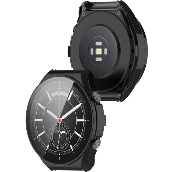 Etui + Szkło 2w1 do Xiaomi Watch S1, Black