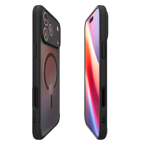 Etui Spigen do iPhone 17 Pro Max, Ultra Hybrid Mag MagSafe, Frost Black