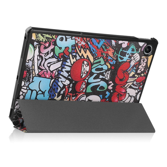 Etui do Lenovo Tab M10 Plus 10.6 Gen 3 TB-125F TB-128F, Smartcase, graffiti