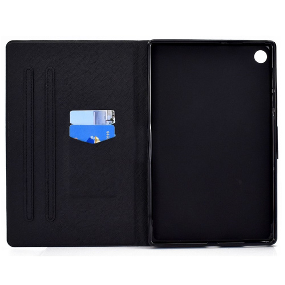 Etui do Lenovo Tab M10 Plus 10.6 Gen 3 TB-125F TB-128F, z klapką, Kot i Tygrys