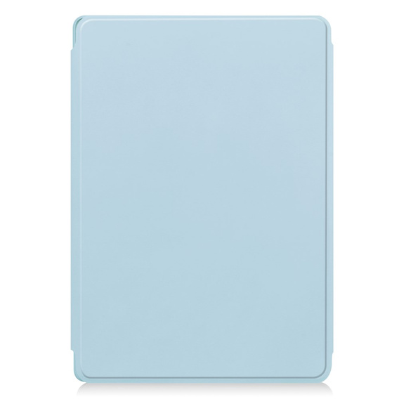 Etui z klawiaturą do Samsung Galaxy Tab S6 Lite 10.4" 2020/2022/2024, Rotary 360° Leather, jasnoniebieskie