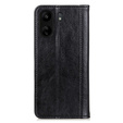 Etui do Xiaomi Redmi 13C / Poco C65, Wallet Litchi Leather, czarne