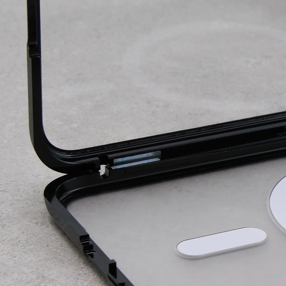 Etui Magnetic Dual Glass MagSafe do Samsung Galaxy S23, czarne