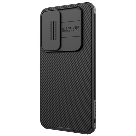 Etui do Samsung Galaxy S24 FE, pancerne Nillkin, CamShield Pro, czarne