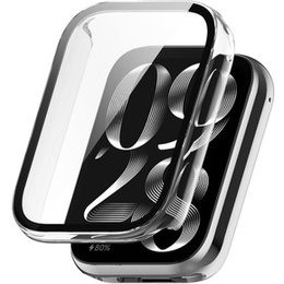 2w1 Etui + Szkło Hartowane do Xiaomi Smart Band 8 Pro, Przezroczyste