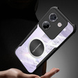 Etui do Xiaomi Poco M7 Pro 5G, z blaszką magnetyczne, przezroczyste / czarne