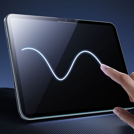 Szkło Hartowane ESR do iPad Air 11" 2025/2024 (7/6 gen.), z ramką do montażu (2 sztuki)