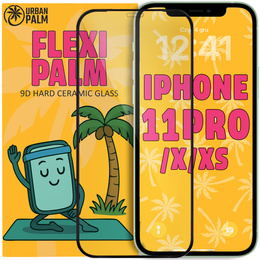 Szkło Ceramiczne 9D Flexi Palm do iPhone X / XS / 11 Pro