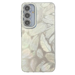 Etui do Samsung Galaxy A36 5G / A56 5G, Feather, srebrne