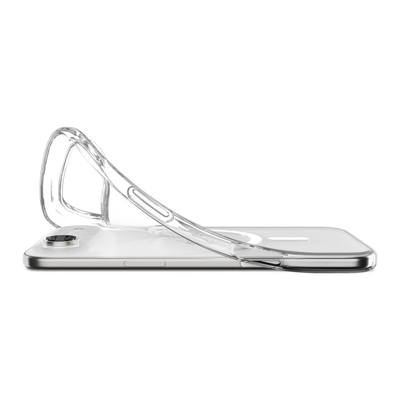 Etui Spigen do iPhone Air, Liquid Crystal Mag MagSafe, Clear/White