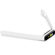 Pasek Silikonowy do Samsung Galaxy Fit E SM-R375, Biały