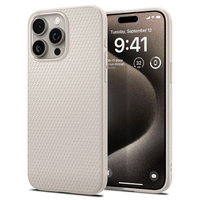 Etui Spigen do iPhone 15 Pro, Liquid Air, Tytanowe