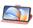 Etui z klapką do Realme C71, Butterfly, różowe rose gold