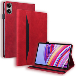 Etui do Xiaomi Redmi Pad Pro / Xiaomi Poco Pad, Classic, z miejscem na rysik, czerwone