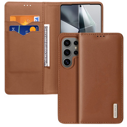 Etui Dux Ducis do Samsung Galaxy S25 Ultra, Hivo, brązowe