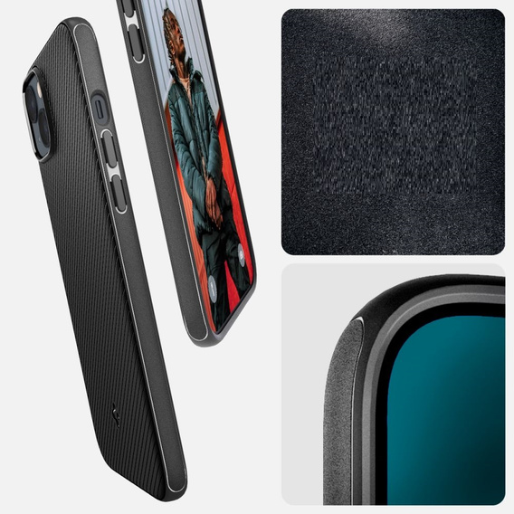 Etui SPIGEN do iPhone 14 Plus / 15 Plus, Mag Armor, Matte Black