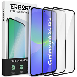 2x Szkło Hybrydowe Ceramic ERBORD do Samsung Galaxy A36 5G