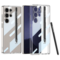 Etui do Samsung Galaxy S25 Ultra, GKK Clear Case, z rysikiem, przezroczyste