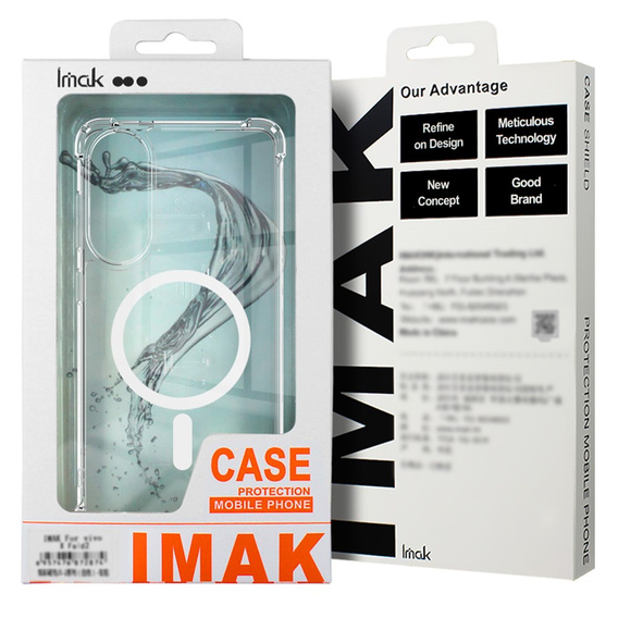 Etui IMAK do OnePlus 15, Clear Case, do MagSafe, przezroczyste