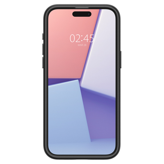 Etui SPIGEN do iPhone 15 Pro Max, Optik Armor MagSafe, Czarne