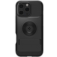 Etui Spigen do iPhone 16 Pro Max, Slim Armor MagSafe, Czarne + Szkło Hartowane 9H
