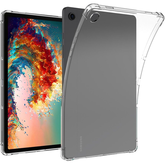 Etui do Samsung Galaxy Tab A9, Silikonowe, przezroczyste