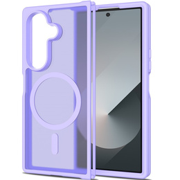 Etui kompatybilne z MagSafe do Samsung Galaxy Z Fold7 5G, ERBORD Matt Case – fioletowe