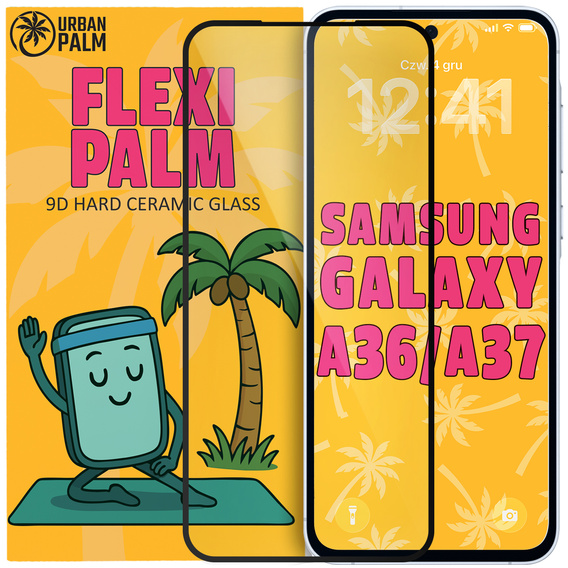 Szkło Ceramiczne 9D Flexi Palm do Samsung Galaxy A36 5G / A37 5G