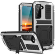 Etui pancerne do Samsung Galaxy S22, R-JUST, srebrne