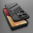 Etui do Xiaomi Redmi Note 13 Pro 4G / Xiaomi Redmi Note 14S / Xiaomi Poco M6 Pro 4G, Military kickstand, czarne