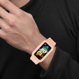 Pasek z Etui do Huawei Band 6 / Huawei Band 7, Różowy